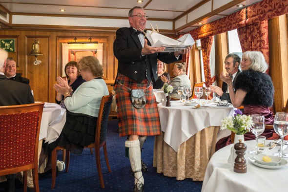 Hebridean Princess - Gala night
