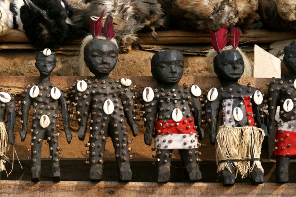 Akodessewa fetish market in Togo