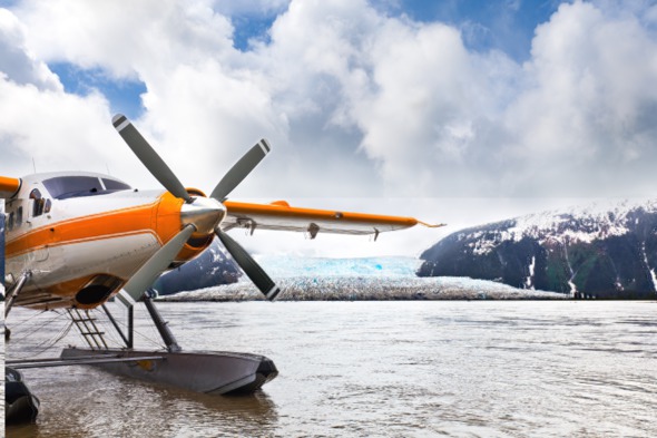 Seaplane in Juneau, Alaska