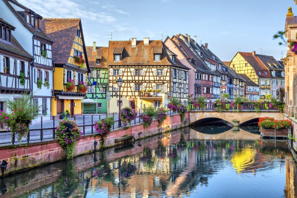 Petite Venise in Colmar, France