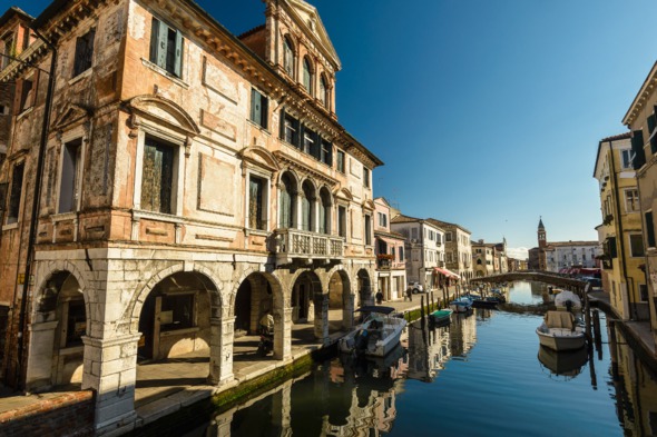 Canal in Chioggia, Italy
