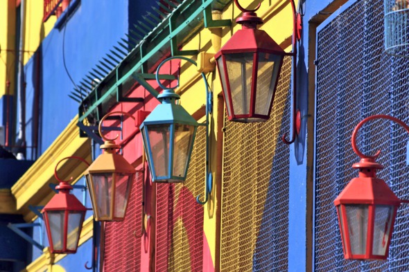 Buildings in La Boca, Buenos Aires