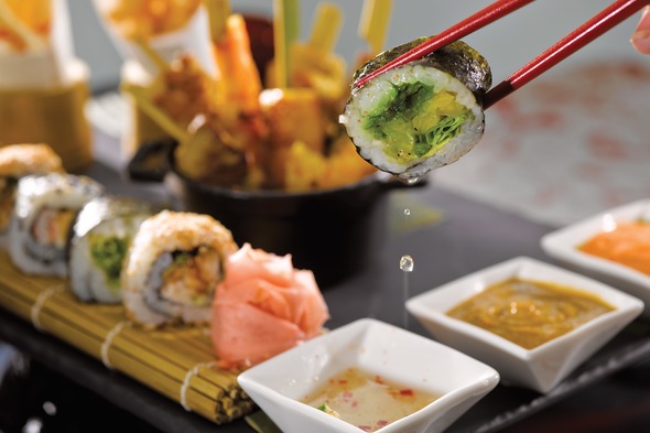 Oceania Cruises - Red Ginger sharing platter