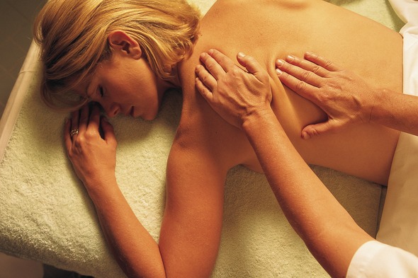 Enjoy a massage on your sea day