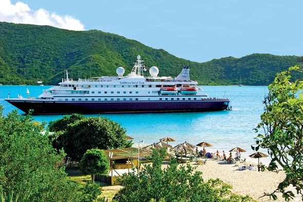 SeaDream Yacht Club in the Caribbean