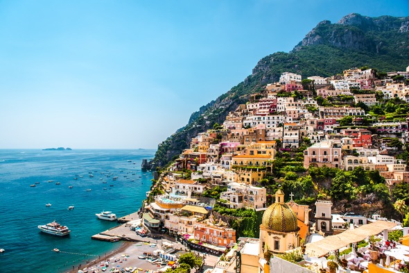 Positano on the Amalfi Coast, Italy