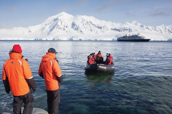 Silversea's Silver Explorer in Antarctica