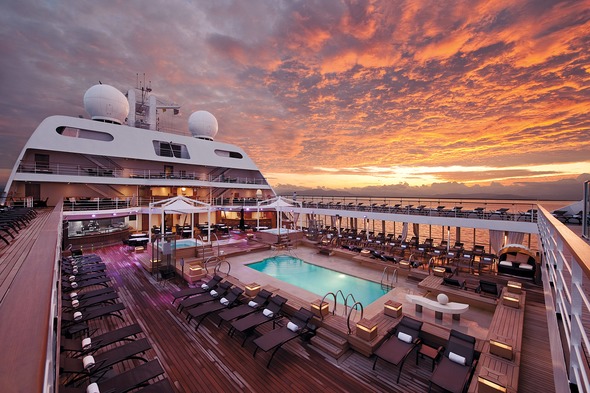 Seabourn pool deck