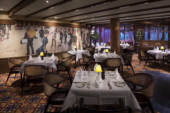 Holland America Line - MS Koningsdam Sel de Mer restaurant