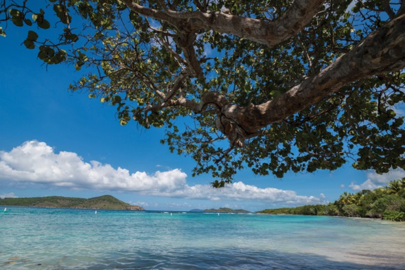 Beach on St Thomas, US Virgin Islands