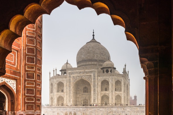 Taj Mahal in Agra, India