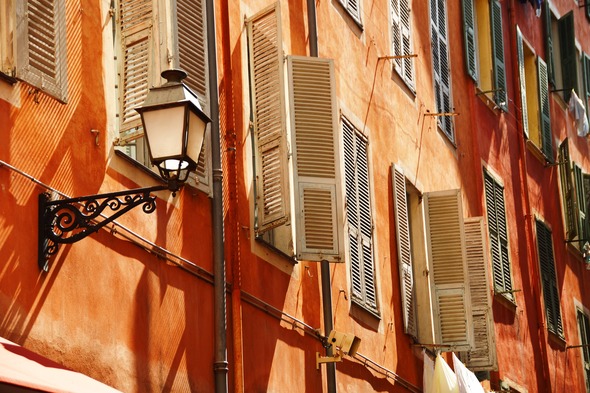 Nice old town, France