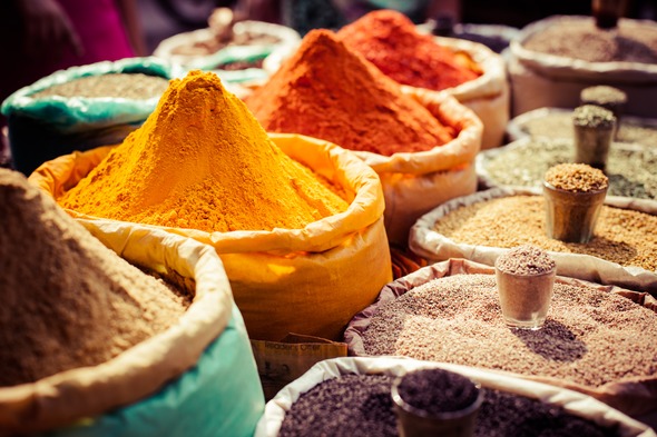 Visiting colourful spice markets on an Indian Ocean cruise
