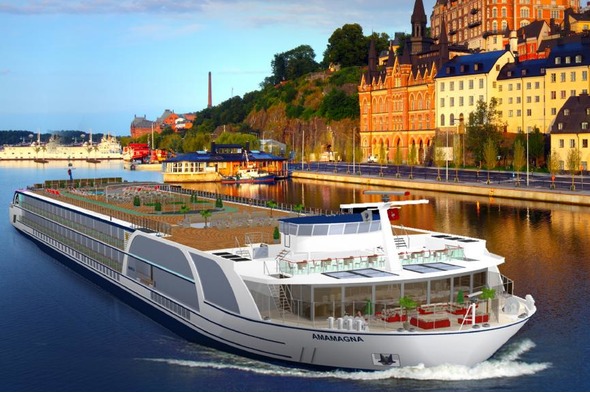 AmaMagna, AmaWaterways' new ship on the river Danube