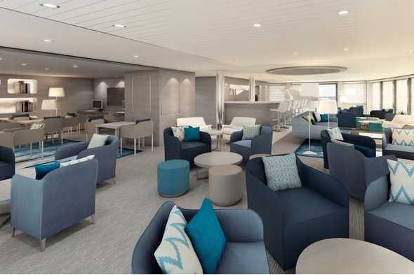 Ponant - Le Lyrial Observation Lounge