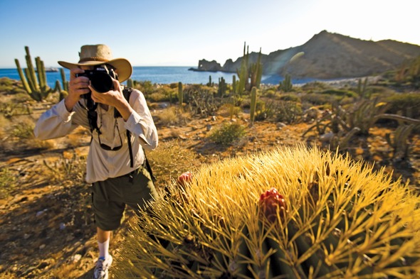 Lindblad Expeditions - Photographer in Sea of Cortez, Mexico