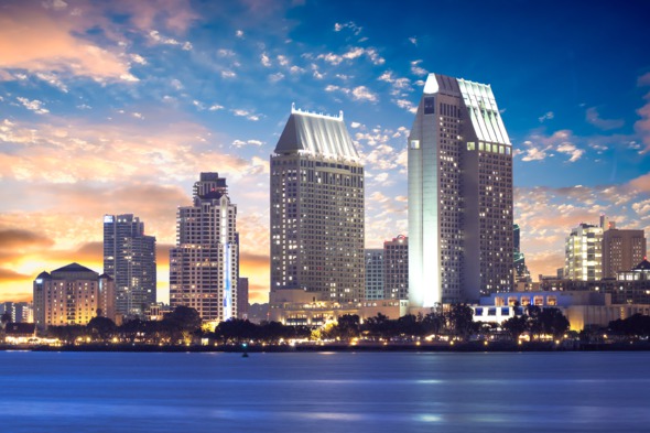 San Diego city skyline