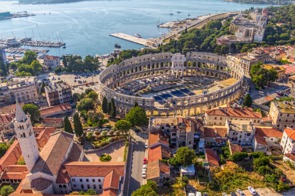 Roman theatre of Pula, Croatia