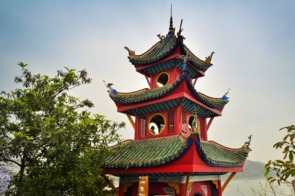 Shibaozhai pagoda, China