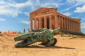 Valley of the Temples near Agrigento, Sicily