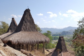 Traditional houses in Sumba, Indonesia
