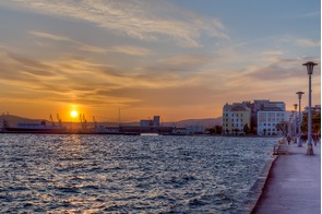 Volos harbour, Greece