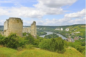 Château Gaillard in Les Andelys, France