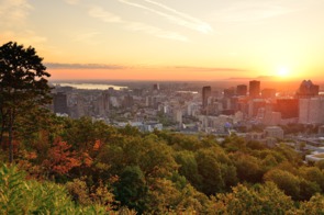 Montréal at dusk