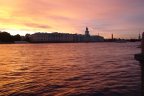 St Peterburg, Russia at midnight